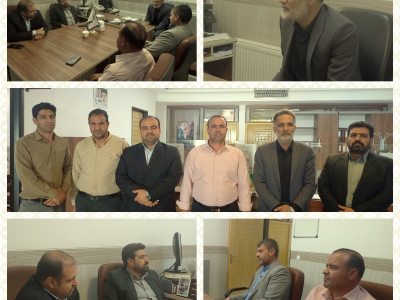 دیدار مسئولان بیمارستان بوعلی با رئیس اداره بیمه سلامت شهرستان چادگان به مناسبت هفته بیمه سلامت