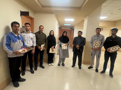 کارگران،ستونهای پایداری بیمارستان بوعلی چادگان