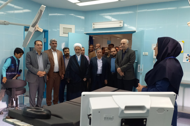 افتتاح اتاق عمل و بانک خون بیمارستان بوعلی چادگان همزمان با هفته دولت؛ گامی مؤثر در ارتقای خدمات درمانی منطقه