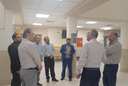 تجلیل از خیر نیک‌اندیش در تجهیز بانک خون بیمارستان بوعلی چادگان