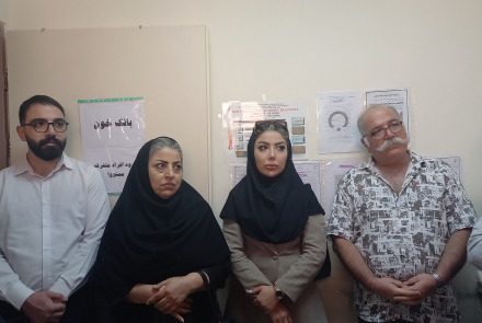 تجلیل از خیر نیک‌اندیش در تجهیز بانک خون بیمارستان بوعلی چادگان