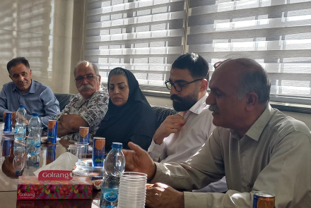 تجلیل از خیر نیک‌اندیش در تجهیز بانک خون بیمارستان بوعلی چادگان