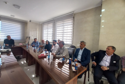 تجلیل از خیر نیک‌اندیش در تجهیز بانک خون بیمارستان بوعلی چادگان