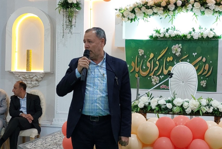 جشن باشکوه میلادحضرت زینب(س) و روز پرستار در بیمارستان بوعلی چادگان 