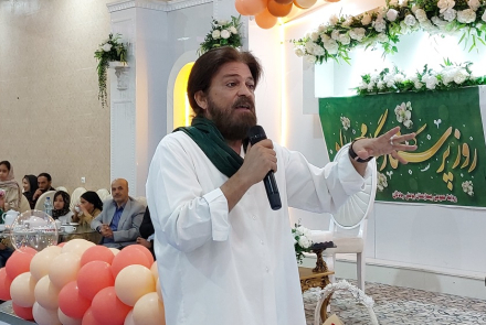 جشن باشکوه میلادحضرت زینب(س) و روز پرستار در بیمارستان بوعلی چادگان 