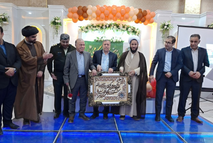 جشن باشکوه میلادحضرت زینب(س) و روز پرستار در بیمارستان بوعلی چادگان 