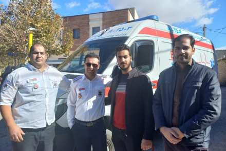 گزارش تصویری از حضور پرسنل بیمارستان بوعلی چادگان در مراسم راهپیمایی 13آبان