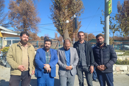 حضور منسجم کارکنان بیمارستان بوعلی چادگان در آیین باشکوه تشییع شهدای گمنام هشت سال دفاع مقدس