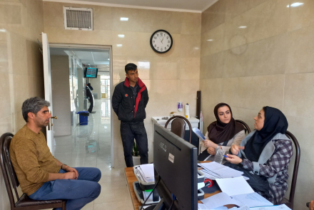 بازدید کارشناسان نظام ارجاع دانشگاه علوم پزشکی اصفهان از بیمارستان بوعلی چادگان