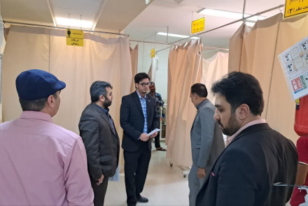 بازدید نماینده مجلس ازبیمارستان بوعلی چادگان