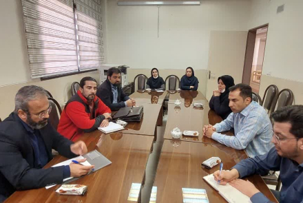 بازدید کارشناسان فناوری اطلاعات از بیمارستان بوعلی چادگان