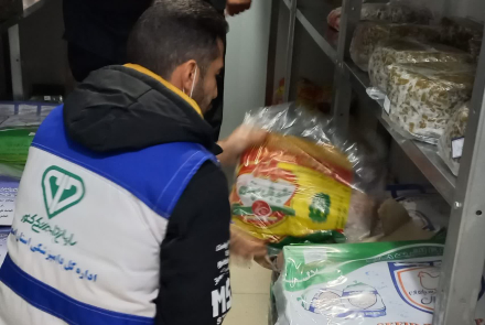 بازدید مشترک دستگاه های نظارتی شهرستان چادگان ازآسپزخانه سلف سرویس بیمارستان بوعلی چادگان