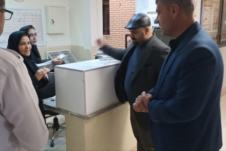 دیدار نوروزی ریاست محترم بیمارستان بوعلی چادگان