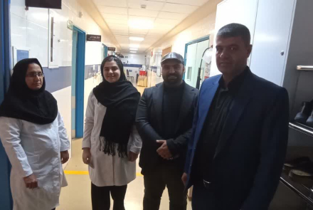 دیدار نوروزی ریاست محترم بیمارستان بوعلی چادگان