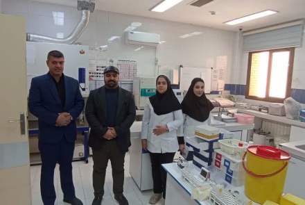 دیدار نوروزی ریاست محترم بیمارستان بوعلی چادگان