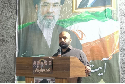 حضور ریاست بیمارستان بوعلی چادگان در تجمعات انقلابی مشهدکاوه